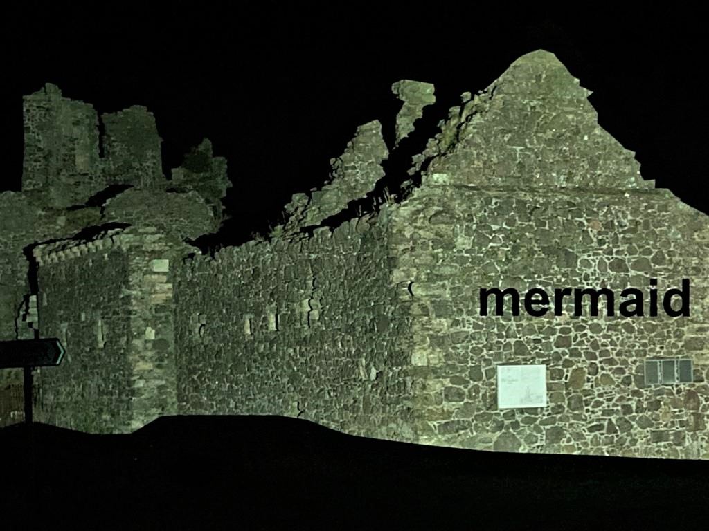 StudioFV filmed the work of Trent Kim, lecturer at the University of the West of Scotland and his students at Dunure Castle, South Ayrshire.