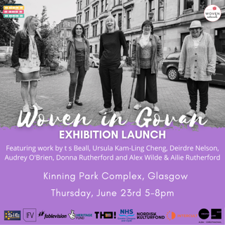 Woven in Govan Exhibition at the Kinning Park Complex